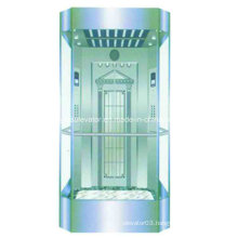 Machine Roomless Observation Elevators with Full Glass Cabin Wall